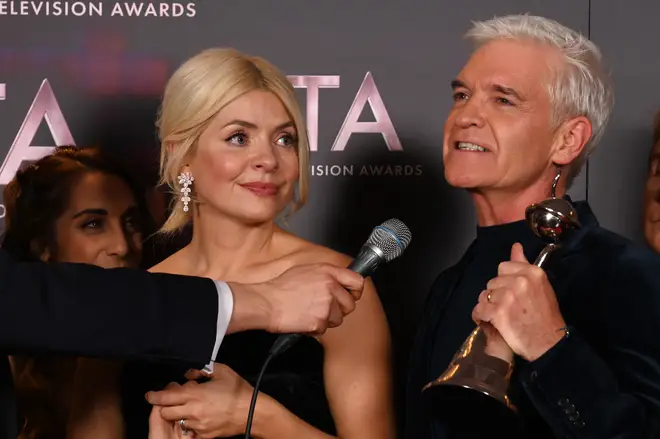 Phillip Schofield and former co-host Holly Willoughby