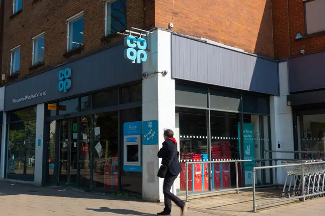 The Co-op said it took the measure to protect staff