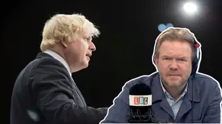 James O'Brien reacts to Boris Johnson's responses to questioning on the WhatsApp message handover.