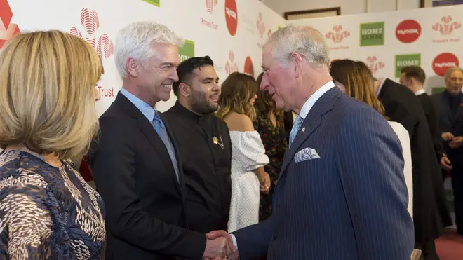 Schofield was an ambassador for the charity founded by the King