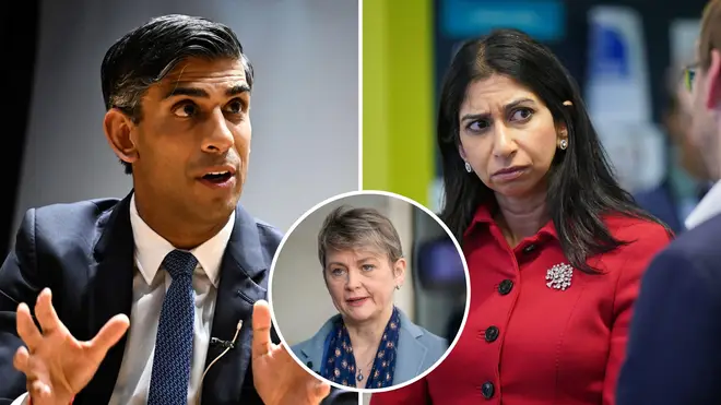 Public spending on the asylum has quadrupled to hit £2.1billion since the Conservatives came to power, Home Office figures show, as Rishi Sunak prepares meet with European leaders to discuss the migrant crisis.