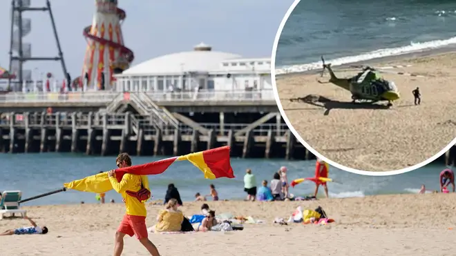 A doctor praised the 'teenage' lifeguards