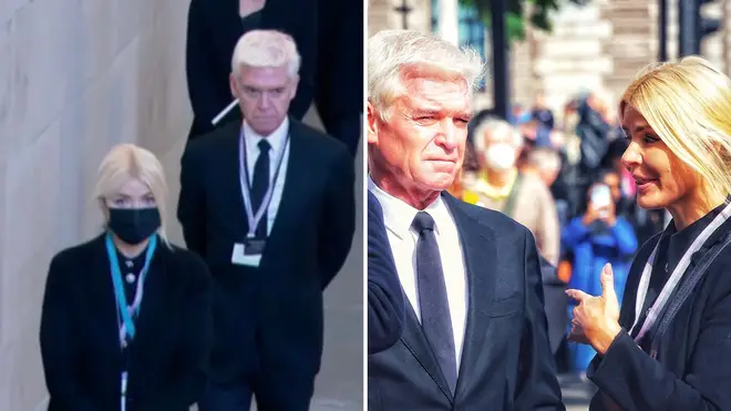 Phillip Schofield has given his side of things on the Queuegate scandal at the Queen's lying in state