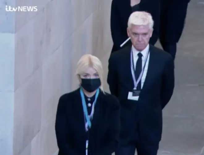 Phillip Schofield and Holly Willoughby sparked a furious backlash after claims they skipped the 24-hour queue to see the Queen lying in wait