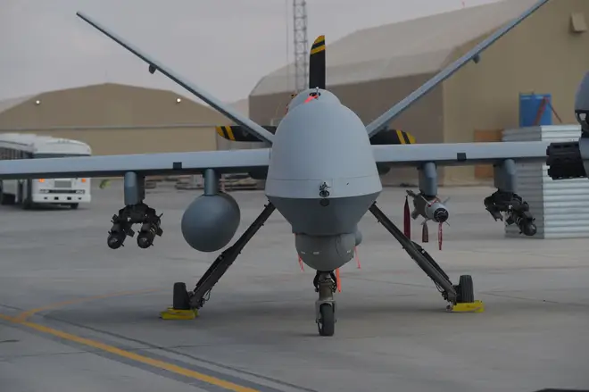 A US Air Force MQ-9 Reaper drone which the AI was operating