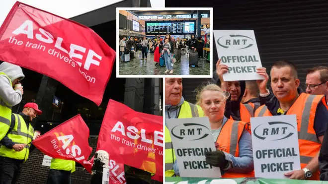 Rail strikes "could continue until next summer" after talks with the Government over pay broke down, as train drivers represented by Aslef bring services to a standstill on the day of the FA Cup Final.