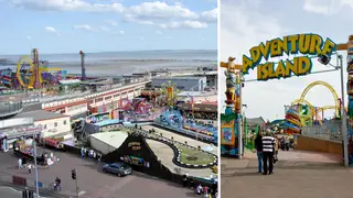The assault is alleged to have taken place at Southend theme park Adventure Island