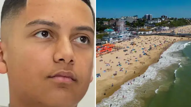 Kaiden Andre was one of two teens who jumped into the water to save a drowning man
