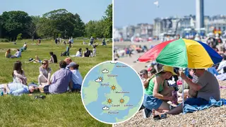 Temperatures are set to soar to 27C