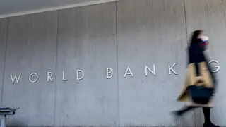The World Bank building in Washington