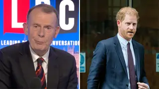 Andrew Marr spoke out about Prince Harry's hacking case