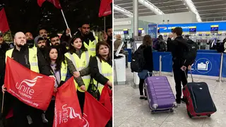 Heathrow workers are walking out for almost every weekend until the end of August