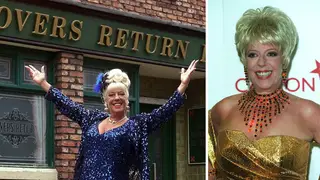 Soap legend Julie Goodyear who has been diagnosed with dementia