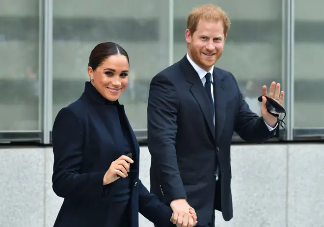 Harry said the hacking case stemmed from 'a discussion about how to find a way to stop the abuse' of Meghan