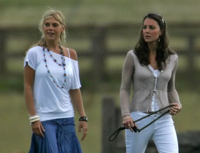 Chelsy Davy and Kate Middleton