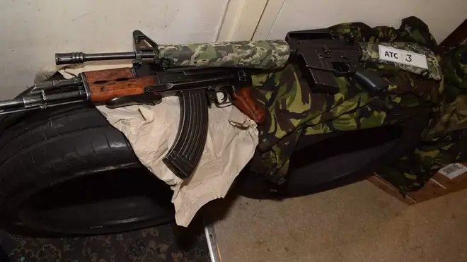 Rifle found at home of Darren Reynolds in Sheffield