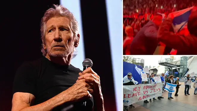 Roger Waters' controversial show went ahead at the O2 in London on Wednesday night