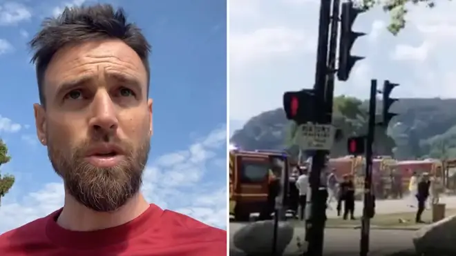 Footballer Anthony Le Tallec witnessed the aftermath of the horrific attack in the town of Annecy in the French Alps
