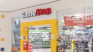 A GameStop branch in the US