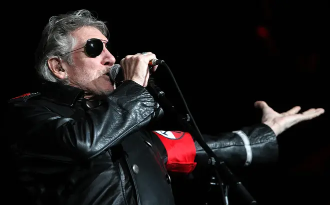 Roger Waters in his controversial uniform