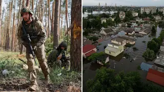Ukraine has started its counter-offensive after the bombing of a dam