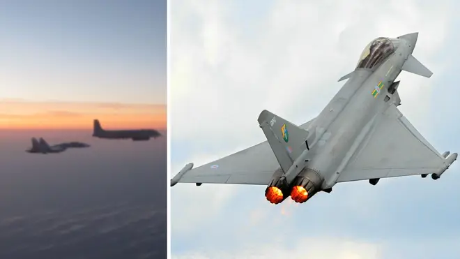 RAF jets scrambled twice in 24 hours