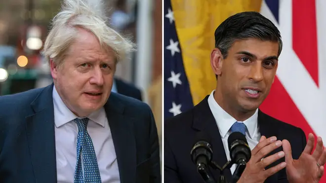 Boris Johnson took a swipe at Prime Minister Rishi Sunak in his resignation letter, labelling the committee investigation into &squot;partygate&squot; a "kangaroo court".