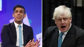Rishi Sunak hits back at Boris Johnson amid Tory honours row