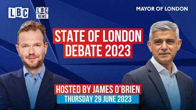 Londoners to question the Mayor at annual State of London Debate with LBC