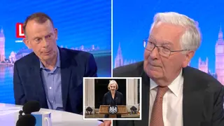 Former Governor of the Bank of England Mervyn King tells Andrew Marr the UK’s reaction to Liz Truss’ premiership was ‘a bit hysterical’