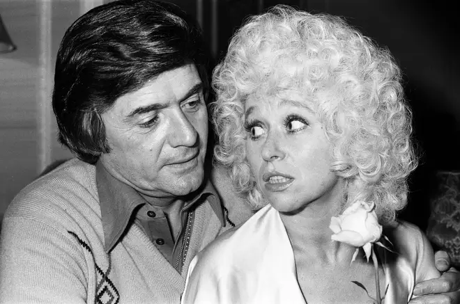 Ronnie Knight with Barbara Windsor