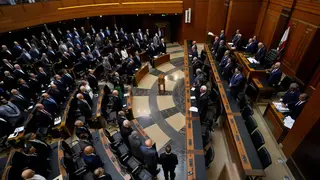 The Lebanese parliament