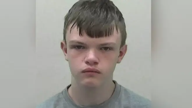 Leighton Amies, 15, was sentenced to 12 years in jail today.