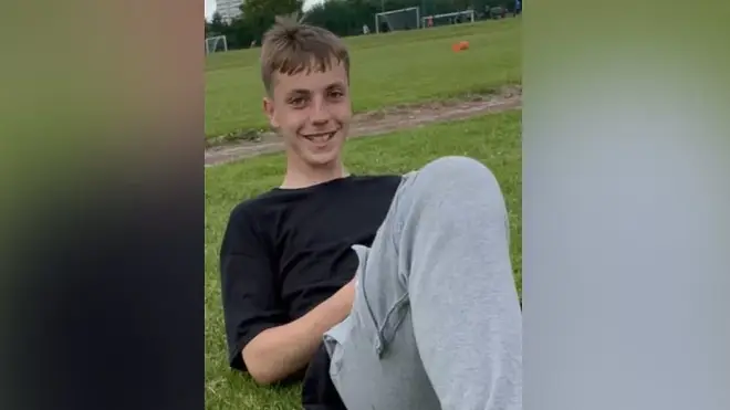 Tomasz Oleszak died aged 14 after he was stabbed last October.