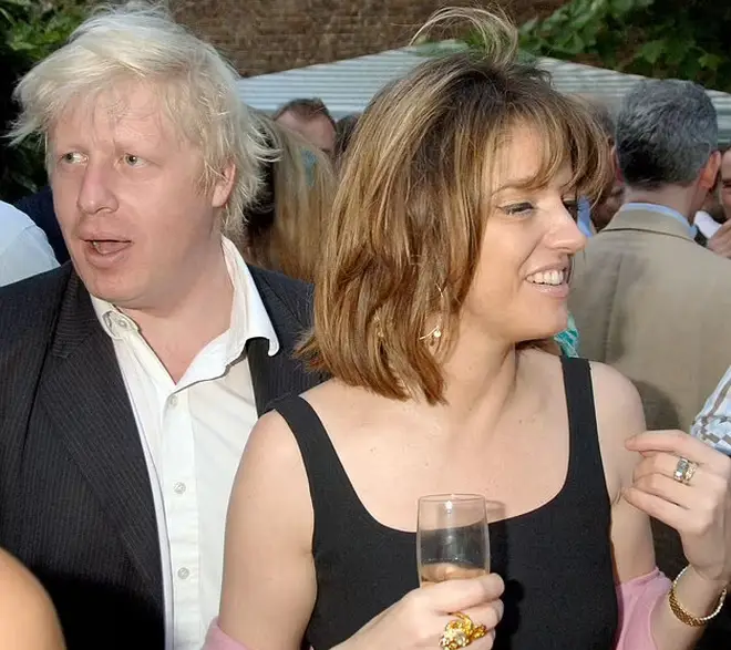 Boris Johnson and Petronella Wyatt