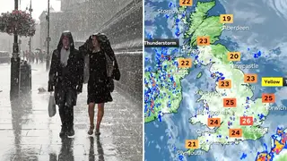 Most of the UK could be hit with thunderstorms
