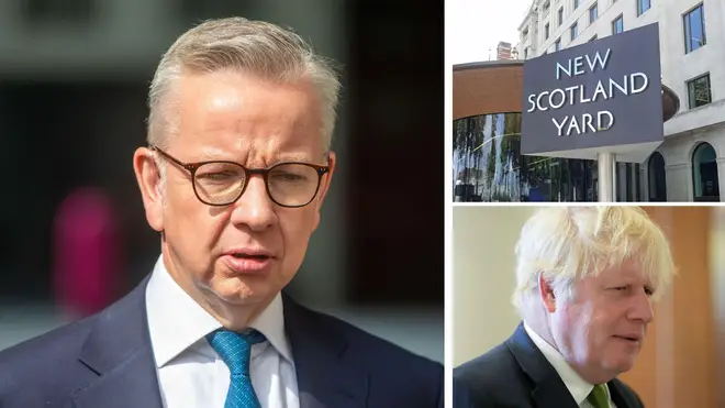 Michael Gove apologised for the video released on Saturday ahead of the vote on the privilege committee's report