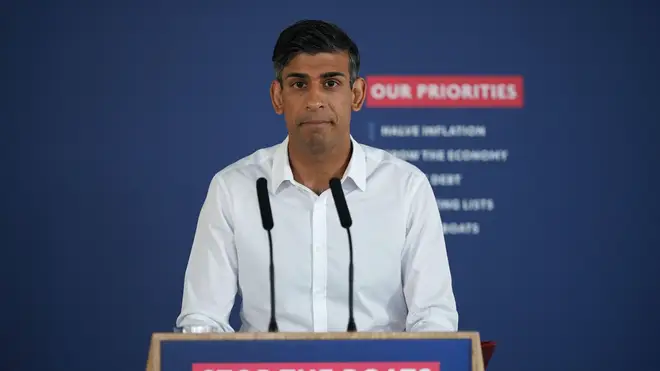 Rishi Sunak has vowed to halt small boat crossings as one of the government's flagship five pledges for the nation