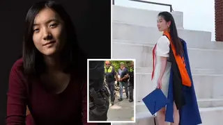 Kelsey Chang and Eva Liu were thrown off a ravine