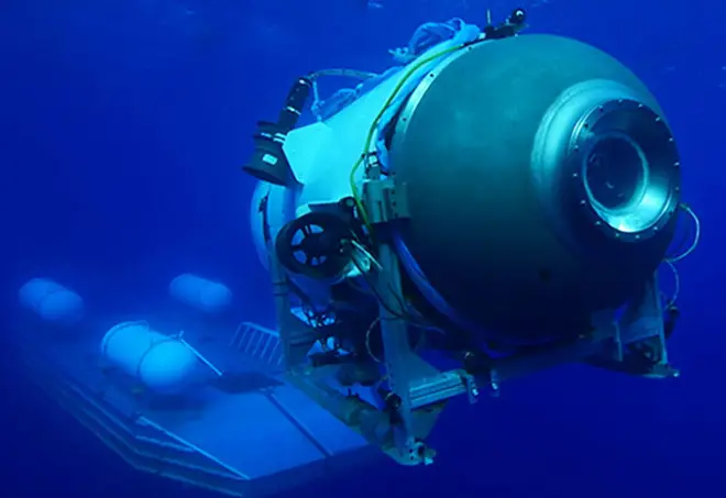 The Titan submarine went missing on Sunday with five people aboard