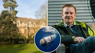 Hamish Harding's former Cambridge college hosted a deep sea expiration themed ball on Wednesday night - days after the billionaire went missing in a submarine