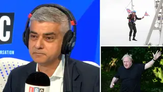 The Mayor of London was speaking to LBC's James O'Brien