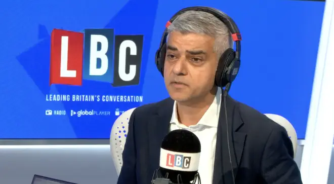 The Mayor of London defended his attempt on Speak to Sadiq on LBC