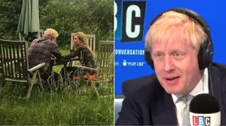 Boris Johnson refused to answer questions about this picture