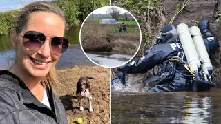 A widespread search of the river Wyre following Nicola Bulley's disappearance, after the mother disappeared while out walking her dog in St Michael's on the Wyre, Lancashire, on January 27.