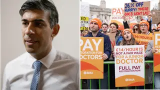 Rishi Sunak says he will take the "right and responsible" decisions despite mounting anger over public sector pay