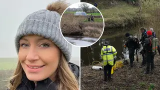 A widespread search of the river Wyre following Nicola Bulley's disappearance, after the mother disappeared while out walking her dog in St Michael's on the Wyre, Lancashire, on January 27.