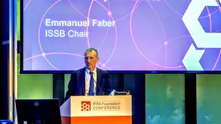 International Sustainability Standards Board chair Emmanuel Faber