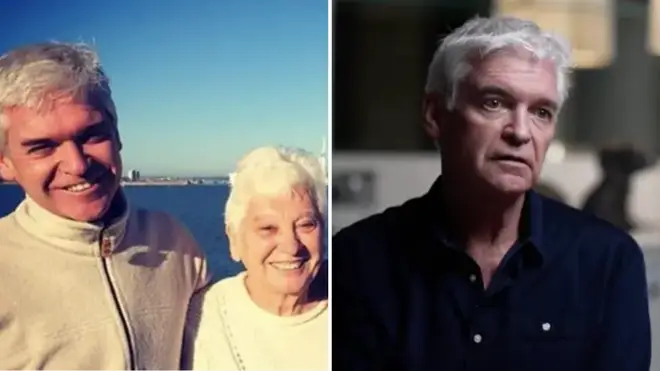 Phillip Schofield was with his 'seriously ill' mum overnight