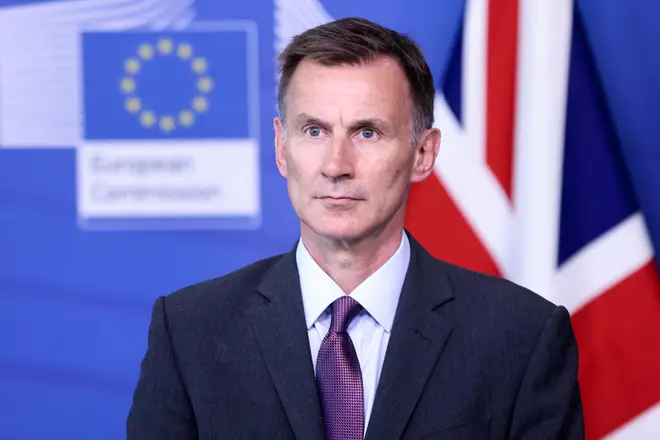 Britain's Chancellor of the Exchequer Jeremy Hunt